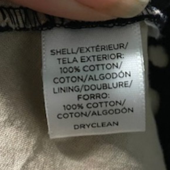 Navy Polka Cutout Cocktail Dress (LOFT) - Picture 4 of 4